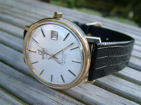 omega seamaster de ville 1342 10k goldfiled|VINTAGE MEN'S 10K GF OMEGA SEAMASTER DEVILLE 1342 .